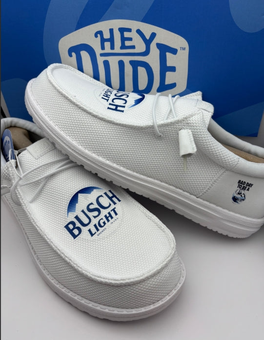 Custom Busch Light Heydudes image 0