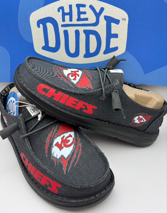 Custom Kansas City Chiefs Heydudes image 0
