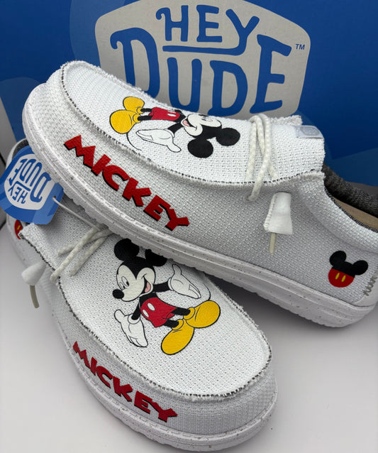 Custom Mickey Mouse Heydudes image 0