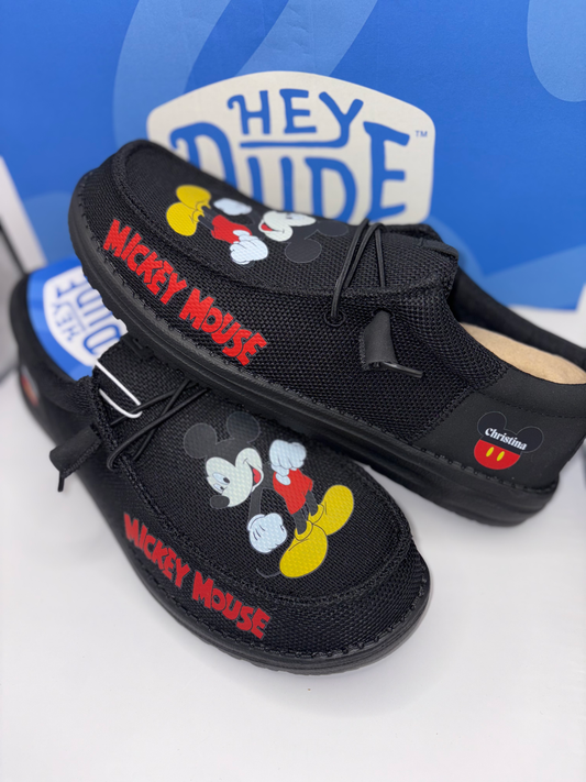 Custom Mickey Mouse Heydudes image 0